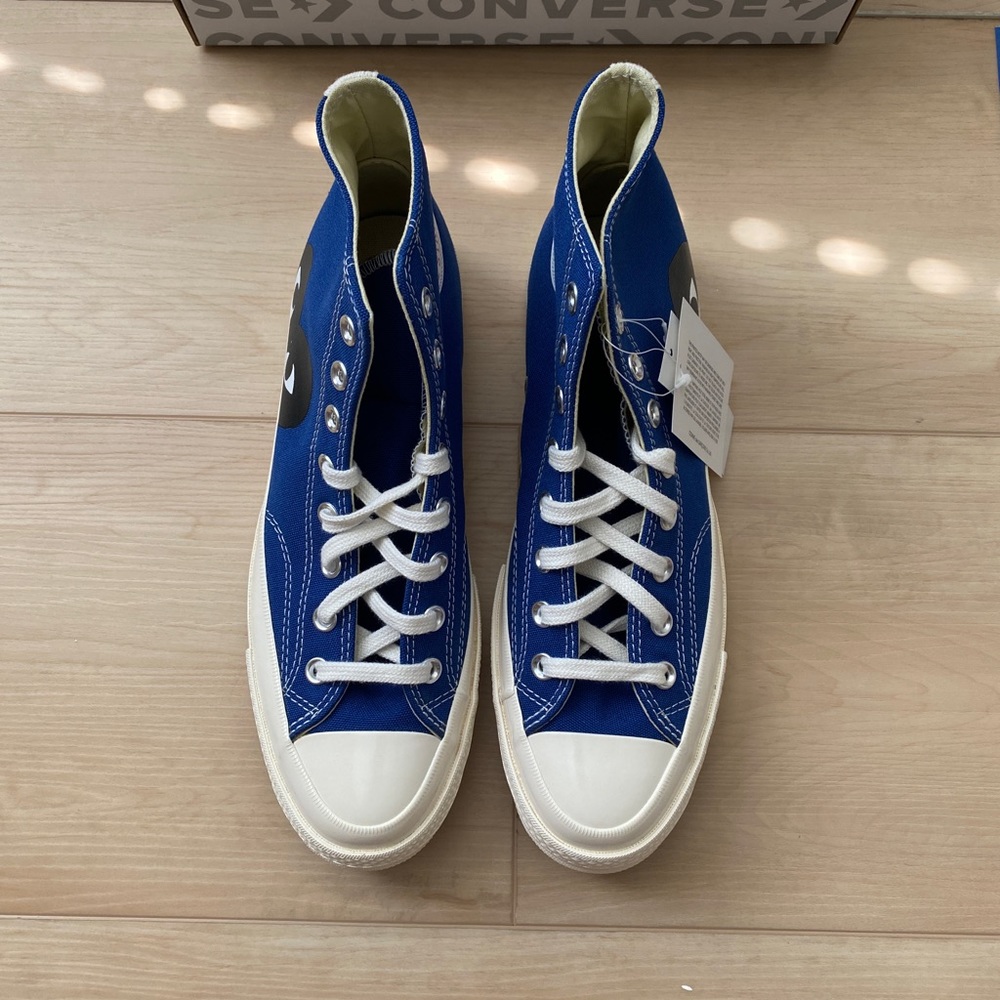 CONVERSE X COMME DES GARÇONS PLAY ALL STAR CHUCK - BLUE - Picture 6 of 9